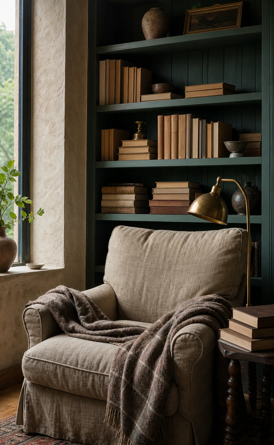 A second view of the library
